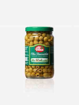 Olive verdi denocciolate in vetro