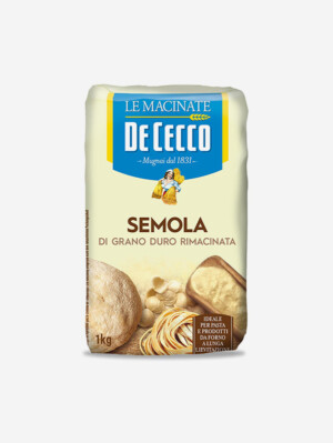 Semola di grano duro rimacinata