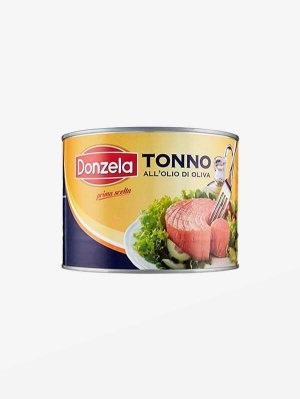 Tonno conservato sott'olio in olio di oliva